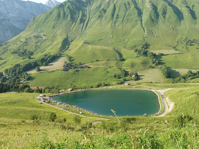 Picknickplatz / Grillplatz am See "Lac de la Cour"