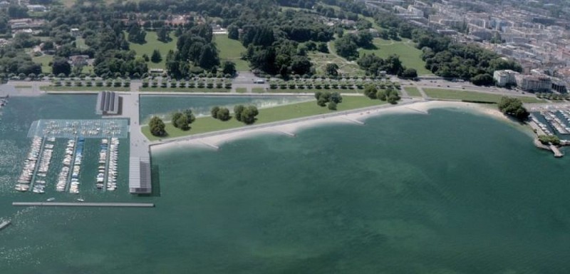 Spiaggia di Eaux-Vives