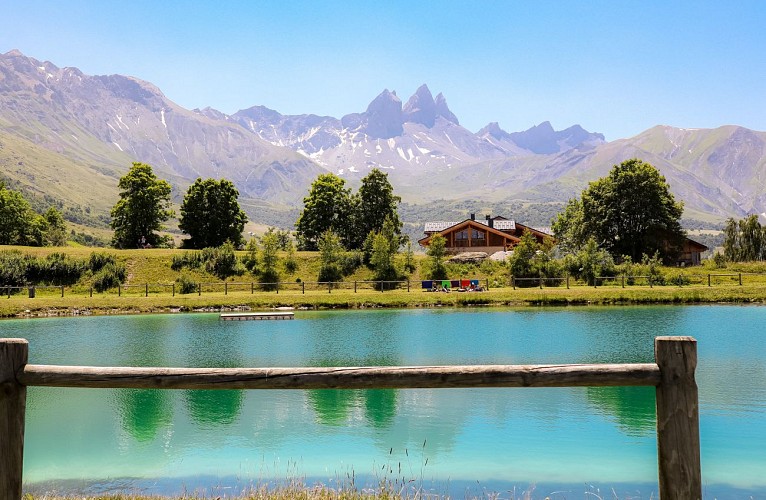 Lake of Col du Mollard