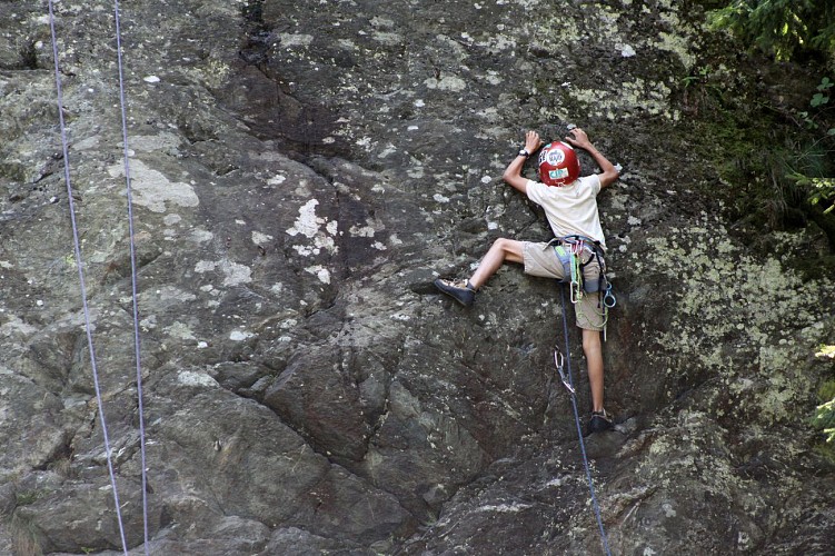 Lugar de escalada Chavants