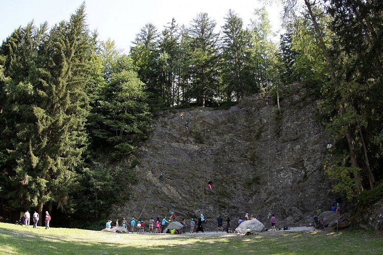 Sito di arrampicata di Les Chavants