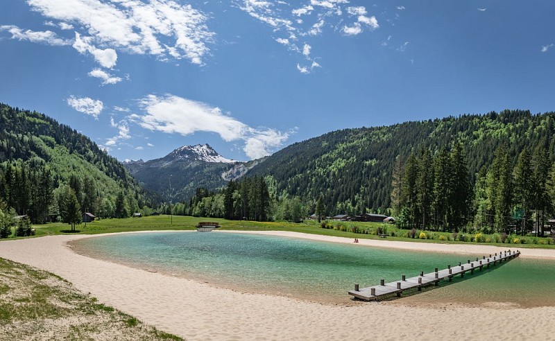 Lago balneabile di Pontet