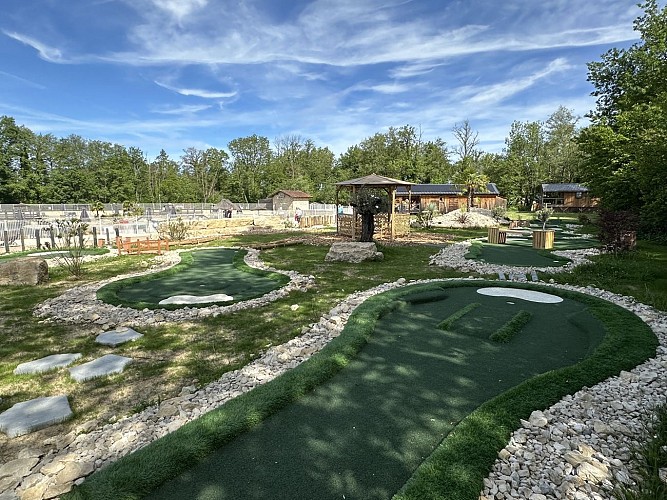 Minigolf - Domaine de la Dombes