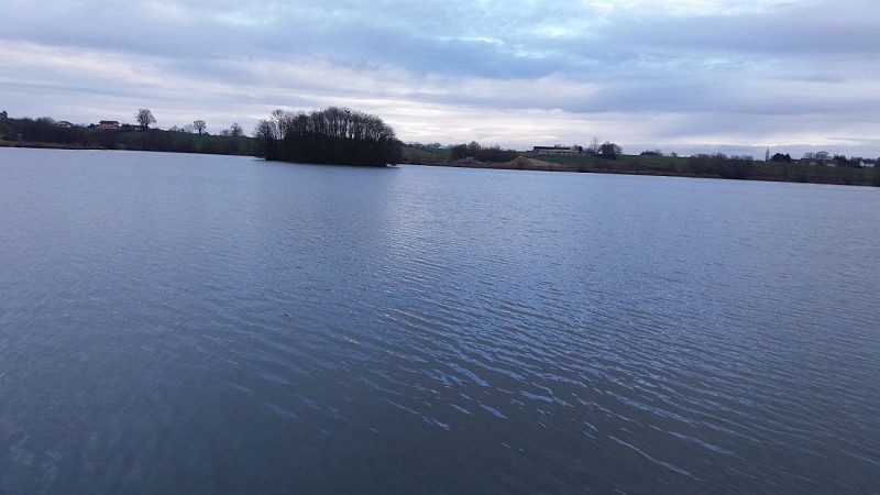 Plan d'eau de la Gravière et détournement de la Veyle