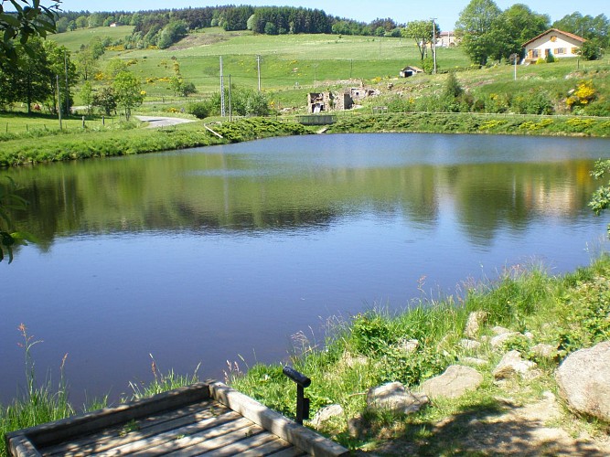 Fishing lake - Les Champas