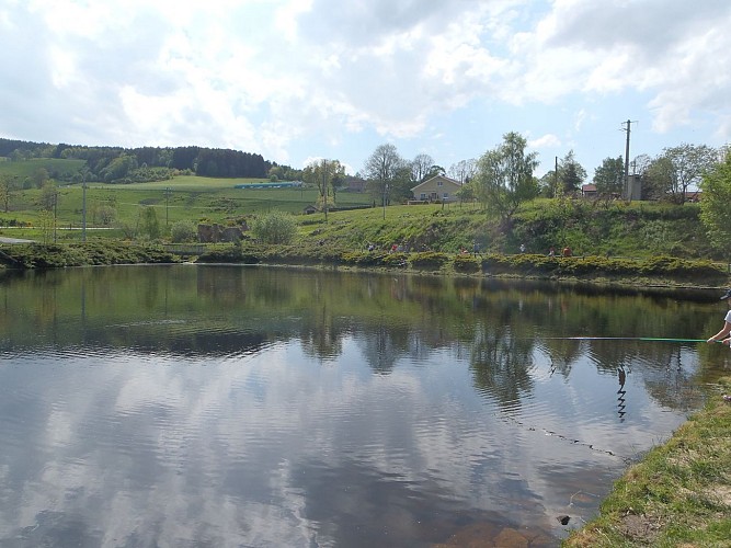 Etang de pêche - Les Champas