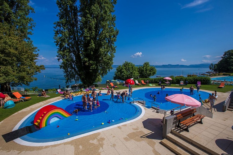 Evian swimming pool