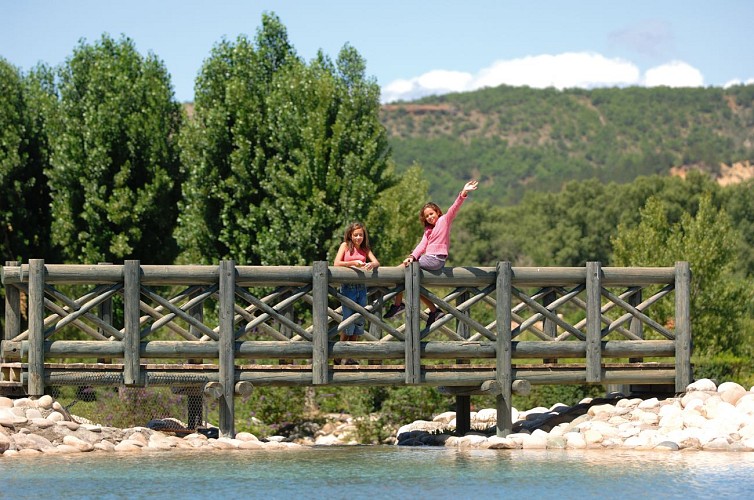 Ferréols bathing lake