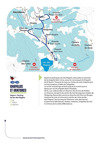 Itinéraire raquettes : chapelles et oratoires