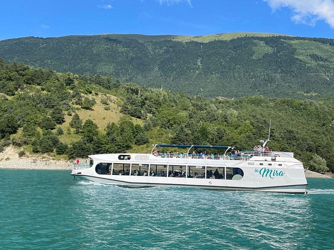 Croisières promenades sur le bateau La MIRA