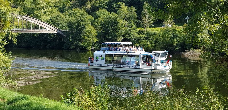 Bateau électrique L'Olt - Croisières thématiques