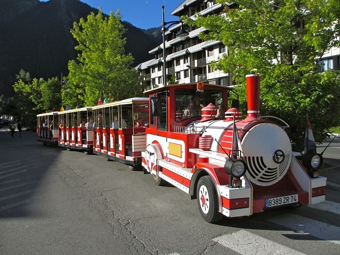 Le Petit train touristique de Chamonix