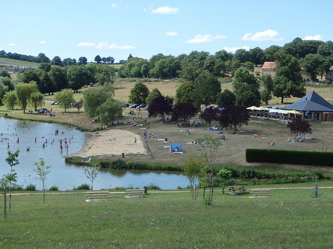 Baignade - Plan d'Eau de La Prade