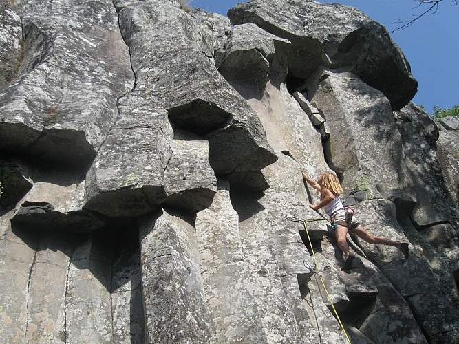 La Peyrade climbing site