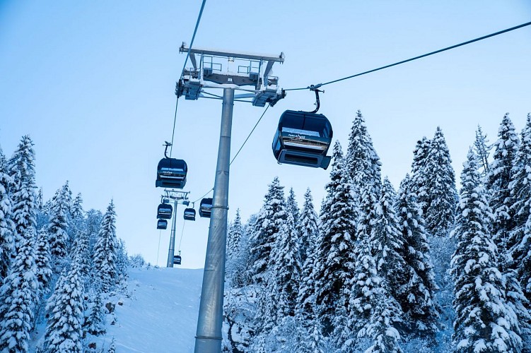 Télécabine de Morgins