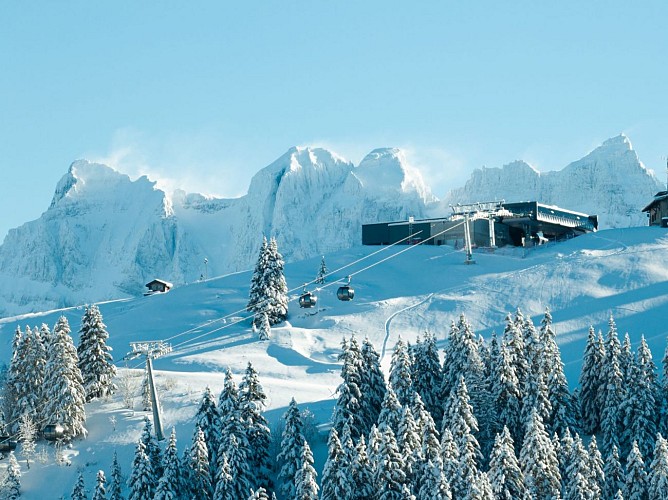 Télécabine de Morgins
