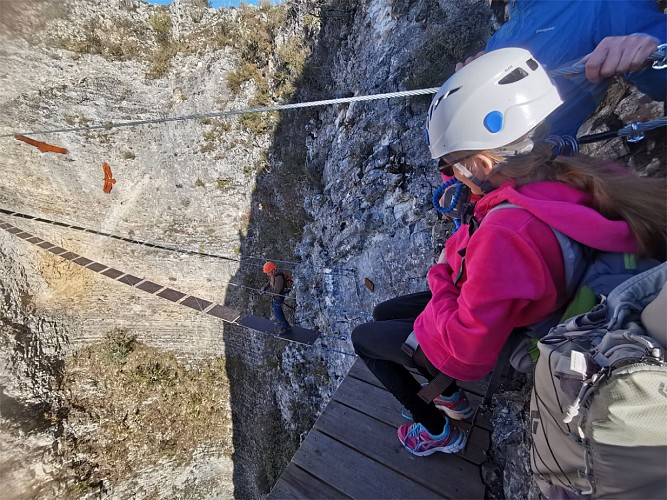 Via Ferrata du Rocher de Neuf Heures