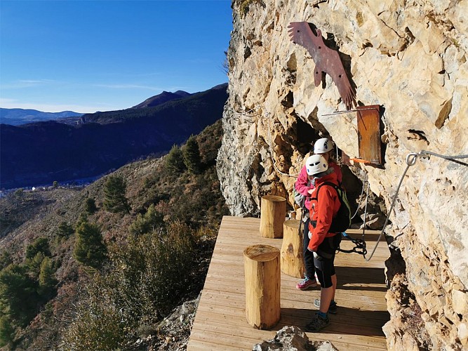 Via Ferrata du Rocher de Neuf Heures