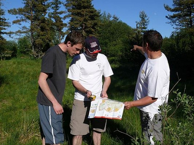 Parcours d'orientation de la Pinatelle