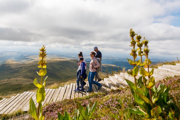 Seilbahn am Plomb du Cantal