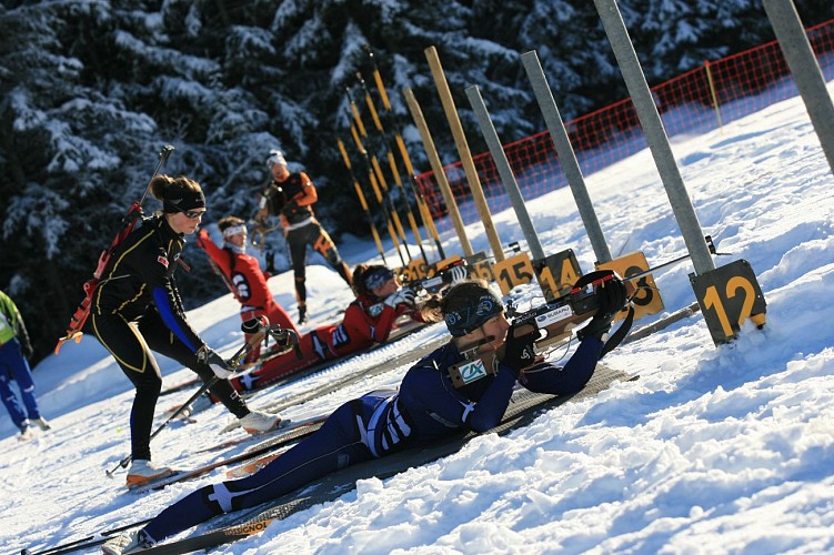 Pistes et stade international de biathlon
