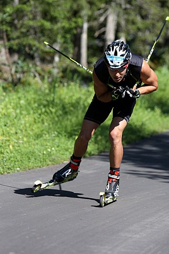 Espace biathlon ski roues du Vercors