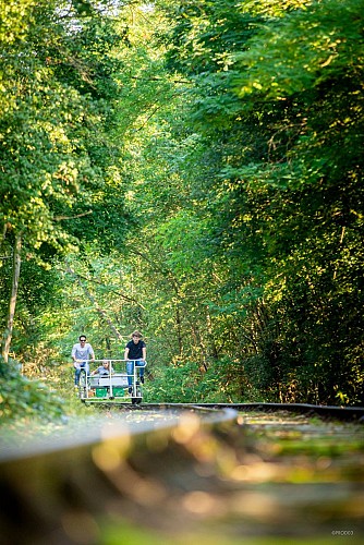 Vélorail électrique du Bourbonnais