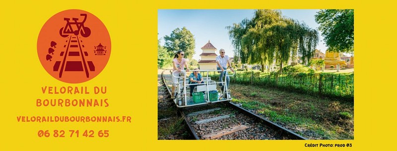 Vélorail électrique du Bourbonnais