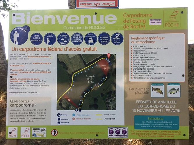 Plan d'eau - Carpodrome