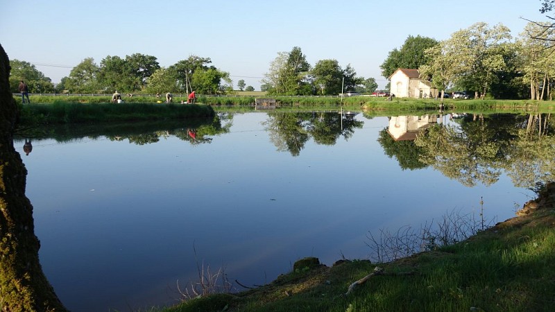 Pêche à la prise d'eau