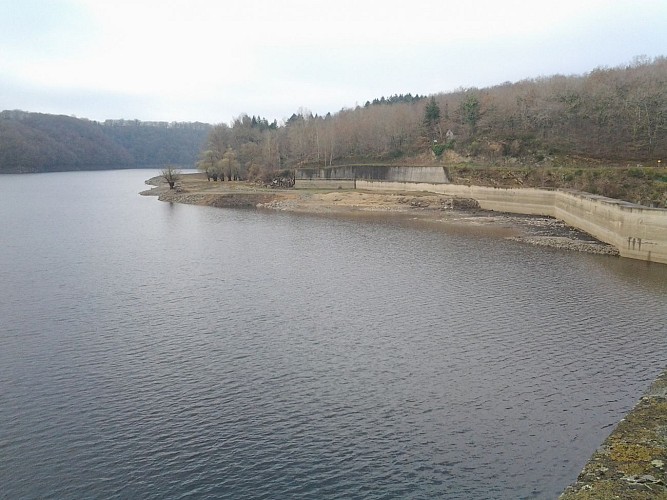 Pêche au barrage de Rochebut