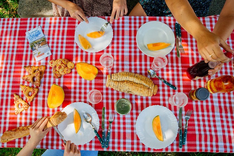 Picnic area of Bonnes