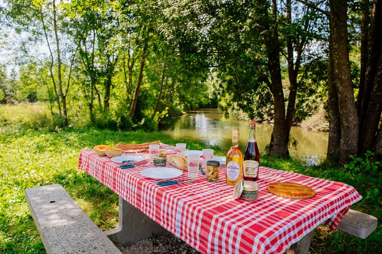 Picnic area of Bonnes