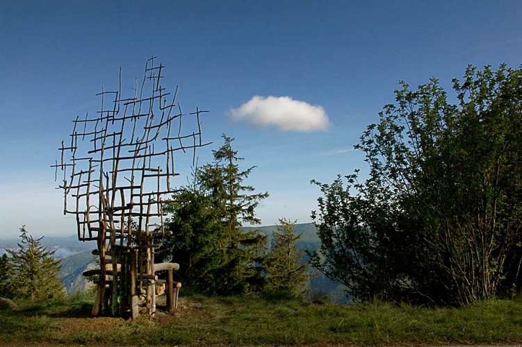 Parcours Land-art Les Balcons de l'Aigoual