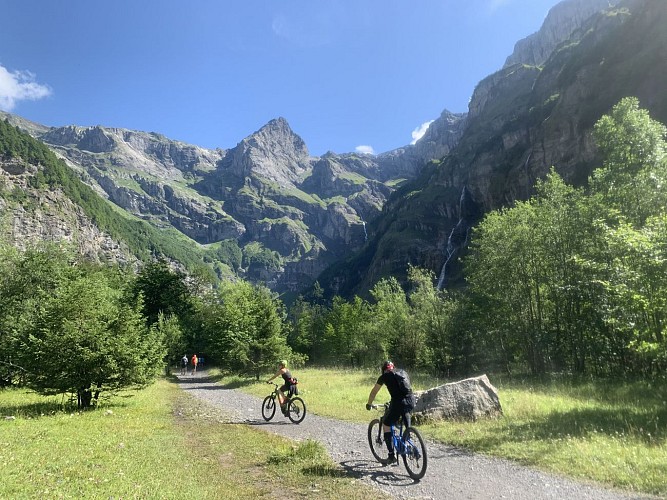 Itinéraire de VTT - Morillon > le Fer-à-Cheval