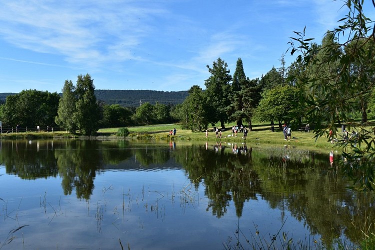 Plan d'eau de Védrines Saint-Loup - Pêche