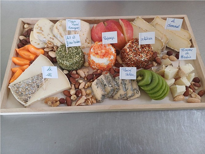 La Halte aux fromages plateau