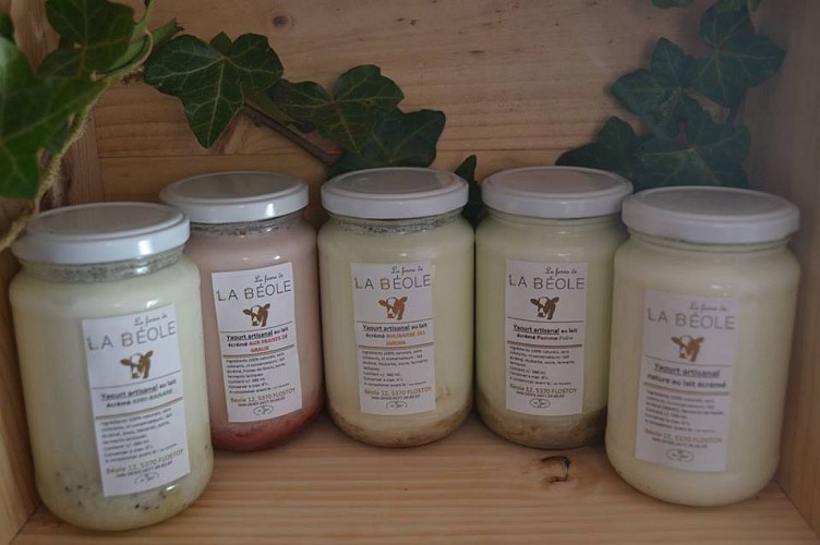 Ferme de la béole yaourts