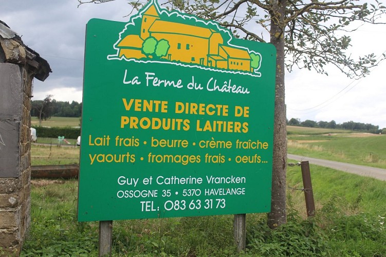 Ferme du Château panneau