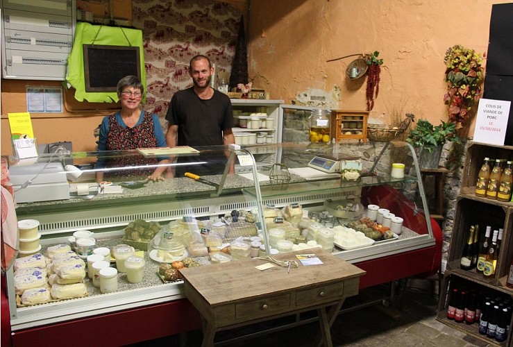 Ferme de Stée comptoir