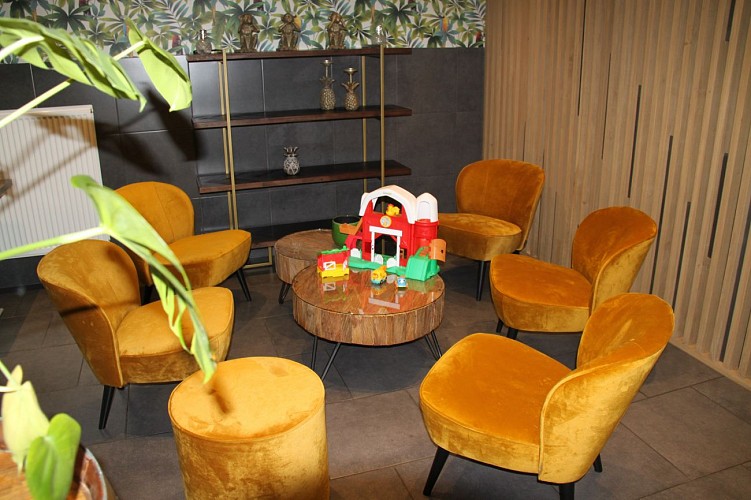 Restaurant le 64 - Ohey - coin jeux