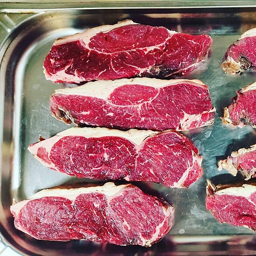 Viande maturée au restaurant le motor grill 