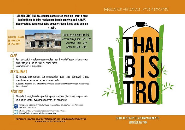 01-Vente à emporter_Thaï Bistro_Arçay