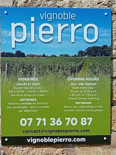 Vignoble Pierro