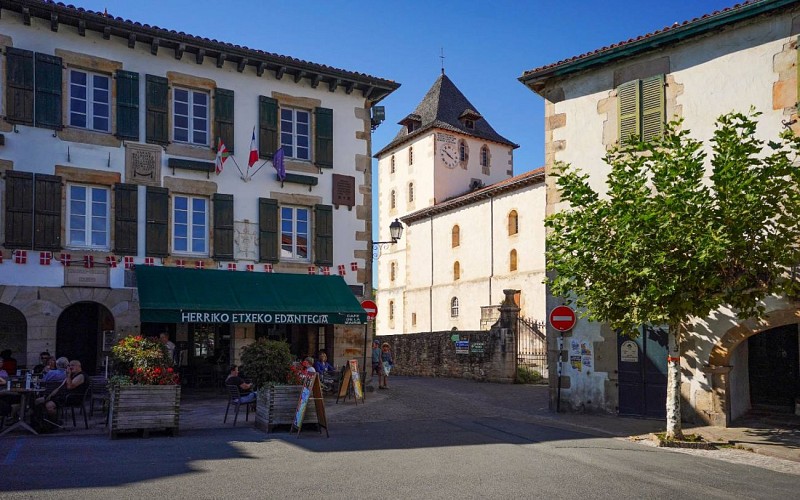 FRANCE - ILLUSTRATION PAYS BASQUE - SARE - Herriko Etxea