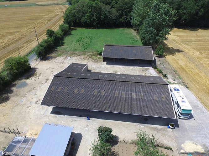 Aire de services et de stationnement Camping-cars à la ferme de l'Espoir