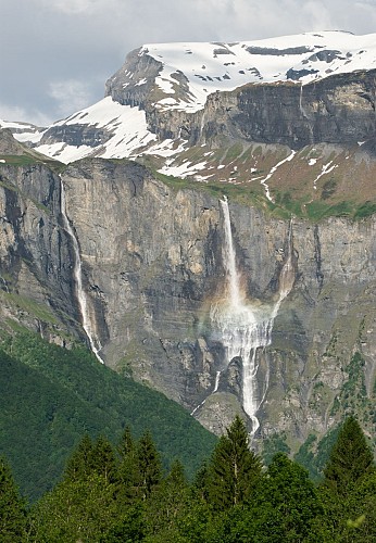The 30 waterfalls of the Cirque du Fer à Cheval