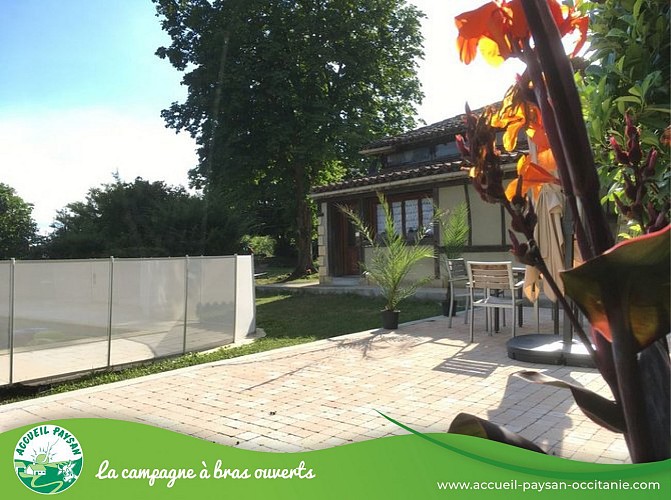 Domaine du canteau d'yf Gîte de séjour, Visite de ferme à Panjas