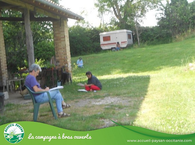 Camping du mouton noir Camping, Activité d'accueil social, Activité agricole à Sainte-Anne