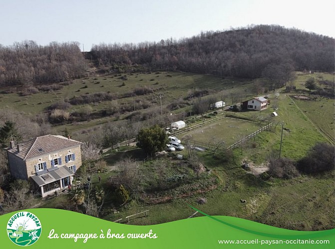 Equiloisirs Camping, Activité agricole, Activité d'accueil social, Ferme équestre, Ferme asine, Activité de transformation uniquement à Fabas